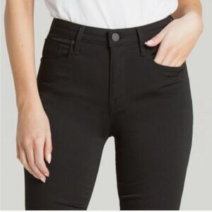 PARKER SMITH Women’s Black Skinny Jeans Size 29 NWOT Raw hem High Waist